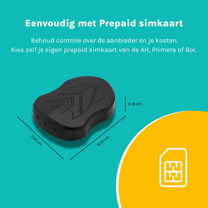 Premium 4G GPS-Tracker zonder abonnement