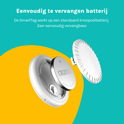 Premium SmartTag. Hét alternatief voor de AirTag (4-Pack).